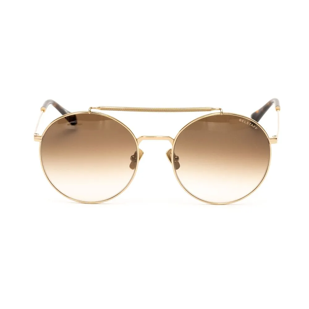 Belstaff Men's Gold Titanium Sunglasses