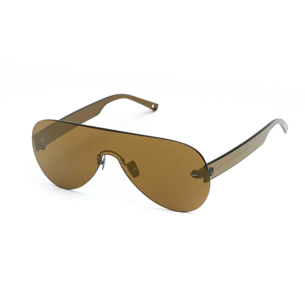 Belstaff Unisex Brown Acetate Sunglasses