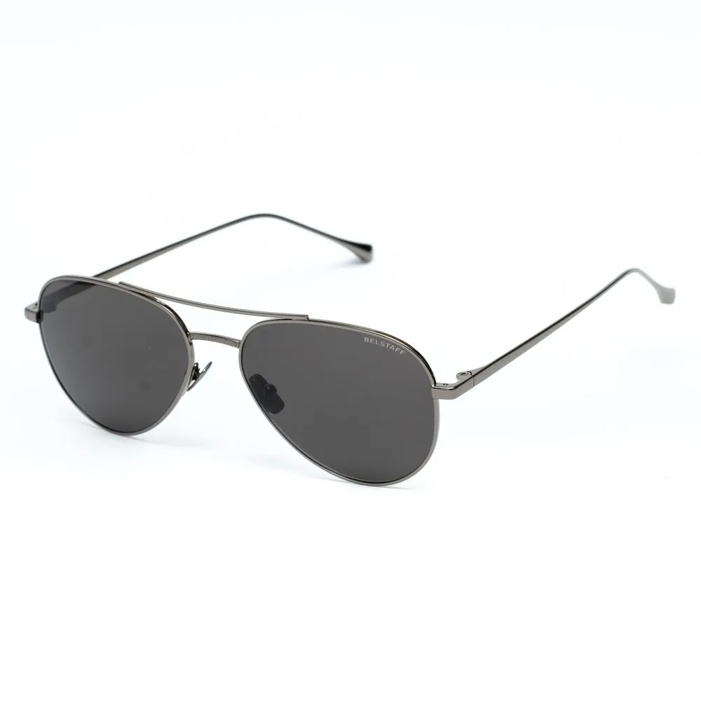 Belstaff Unisex Gray Stainless Steel Sunglasses