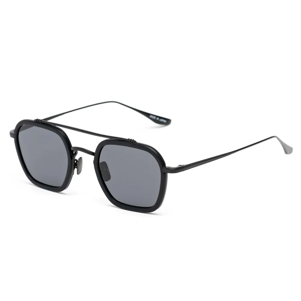 Belstaff Unisex Black Stainless Steel Stainless Steel Sunglasses