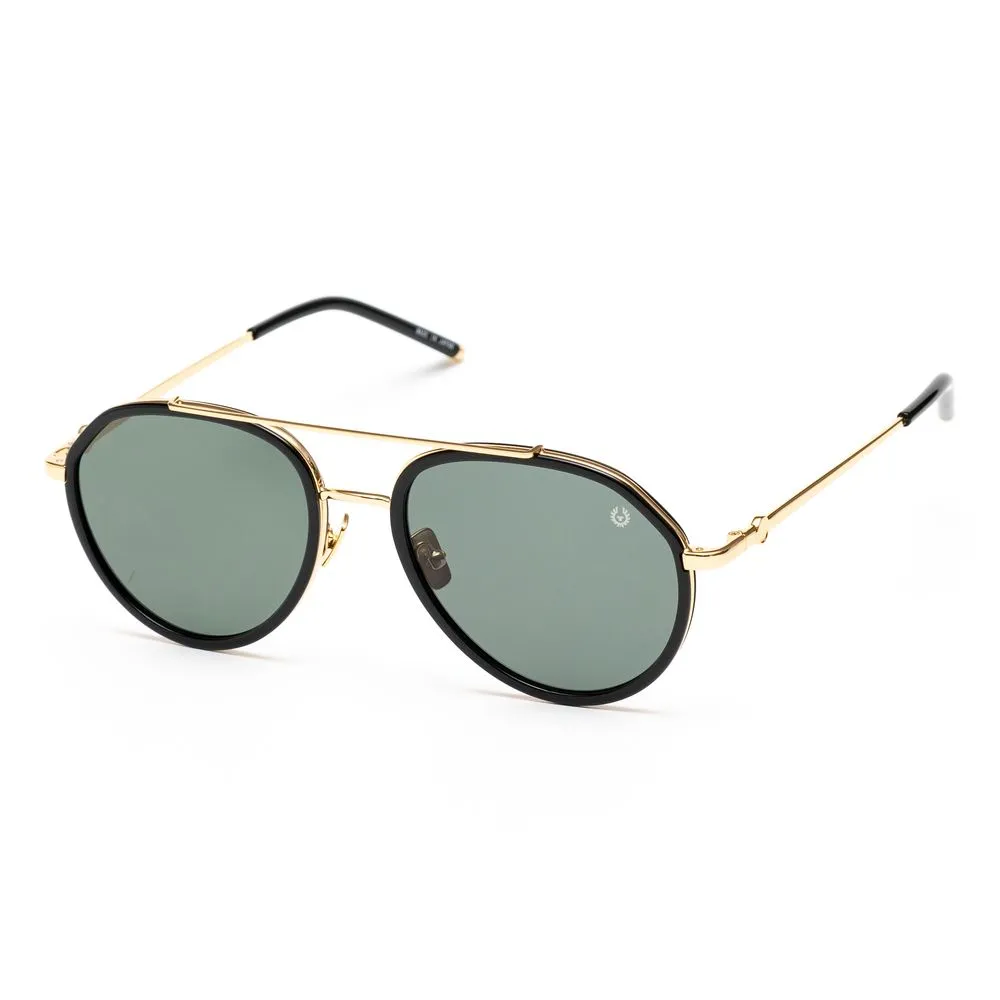 Belstaff Men's Gold Stainless Steel Stainless Steel Sunglasses
