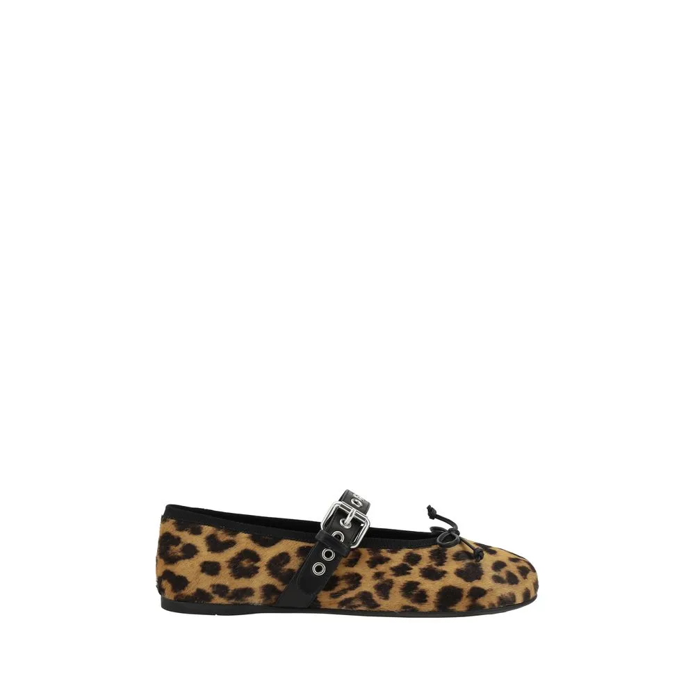 Miu Miu Women's Animal print Ballerinas