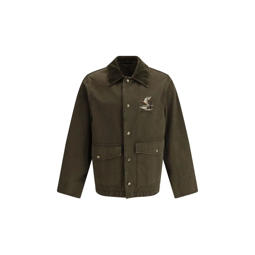 Burberry Men's Jacket with embroidery