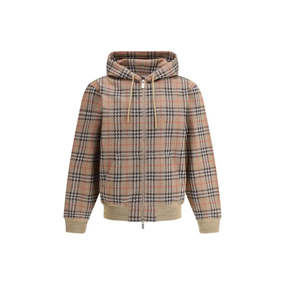 Burberry Men's Archivio Check Hoodie