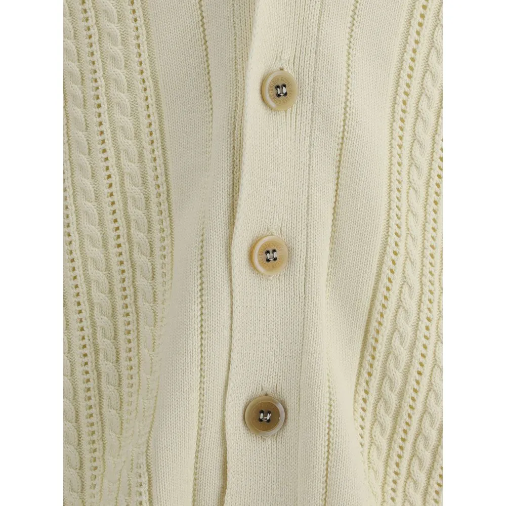 Golden Goose Men's Cardigan with cables