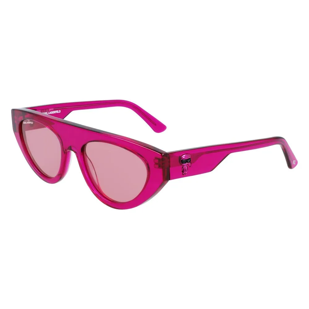 Karl Lagerfeld Women's Pink Acetate Sunglasses