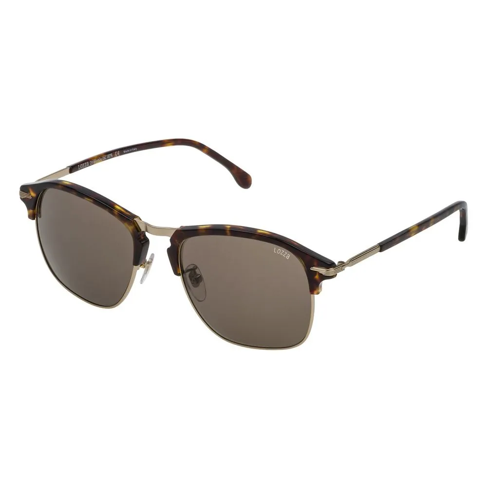 Lozza Men's Brown Acetate Sunglasses