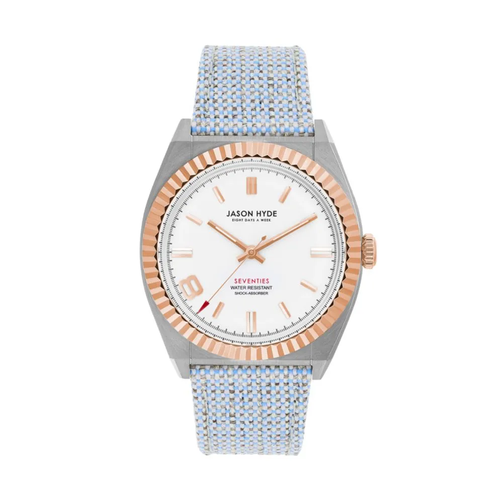 Jason Hyde Women's Gray Textile Watch