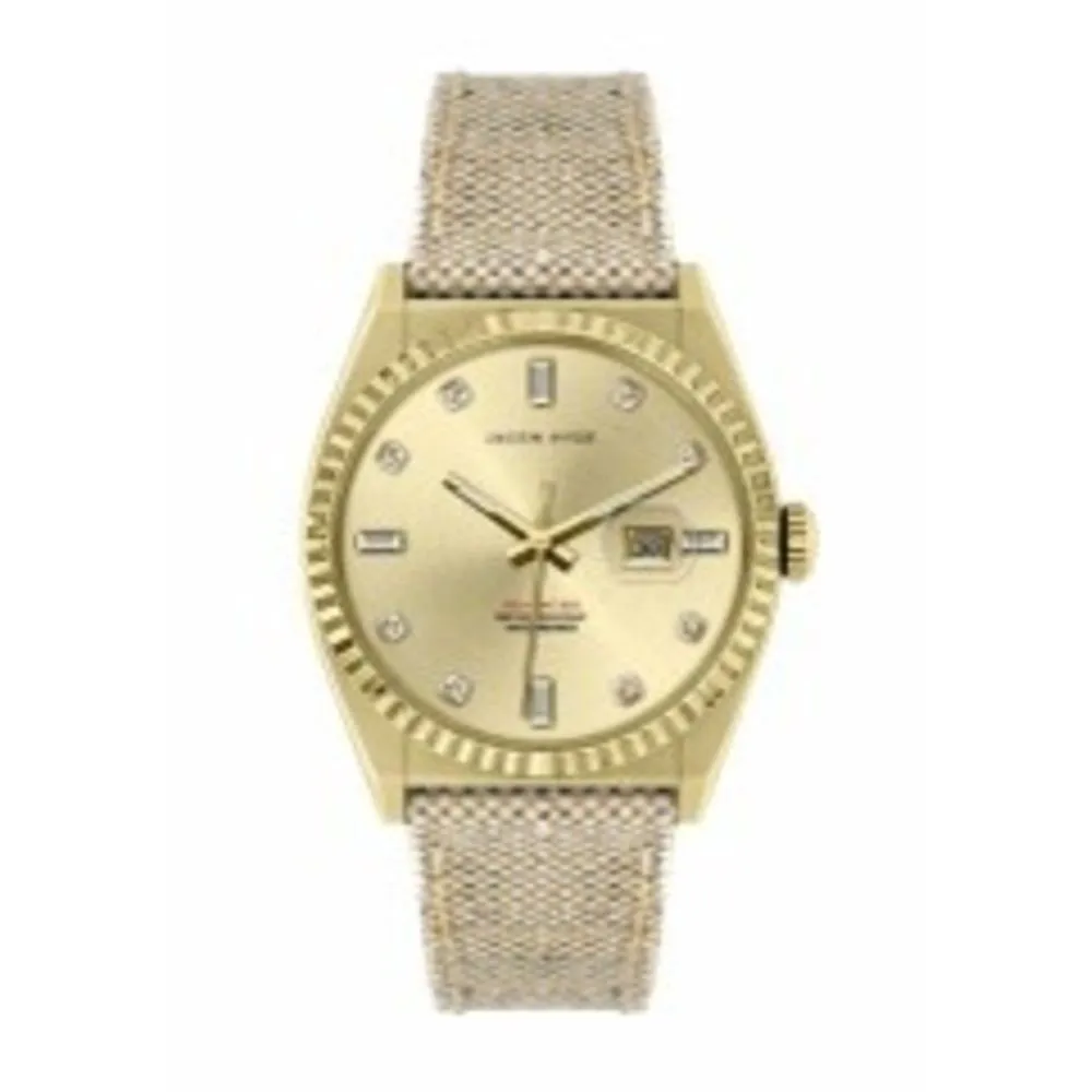Jason Hyde Women's Brown Textile Watch