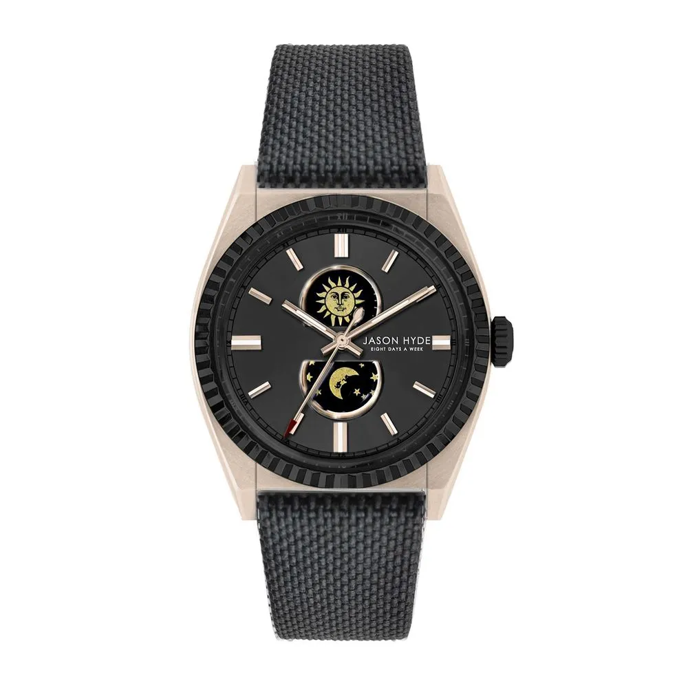 Jason Hyde Men's Black Polycarbonate Watch