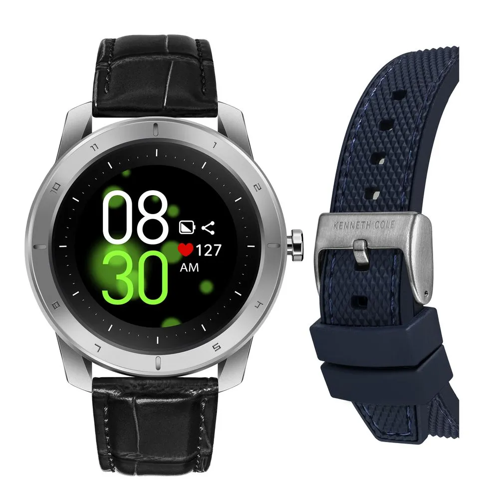 Kenneth Kole Men's Blue Silicone Watch