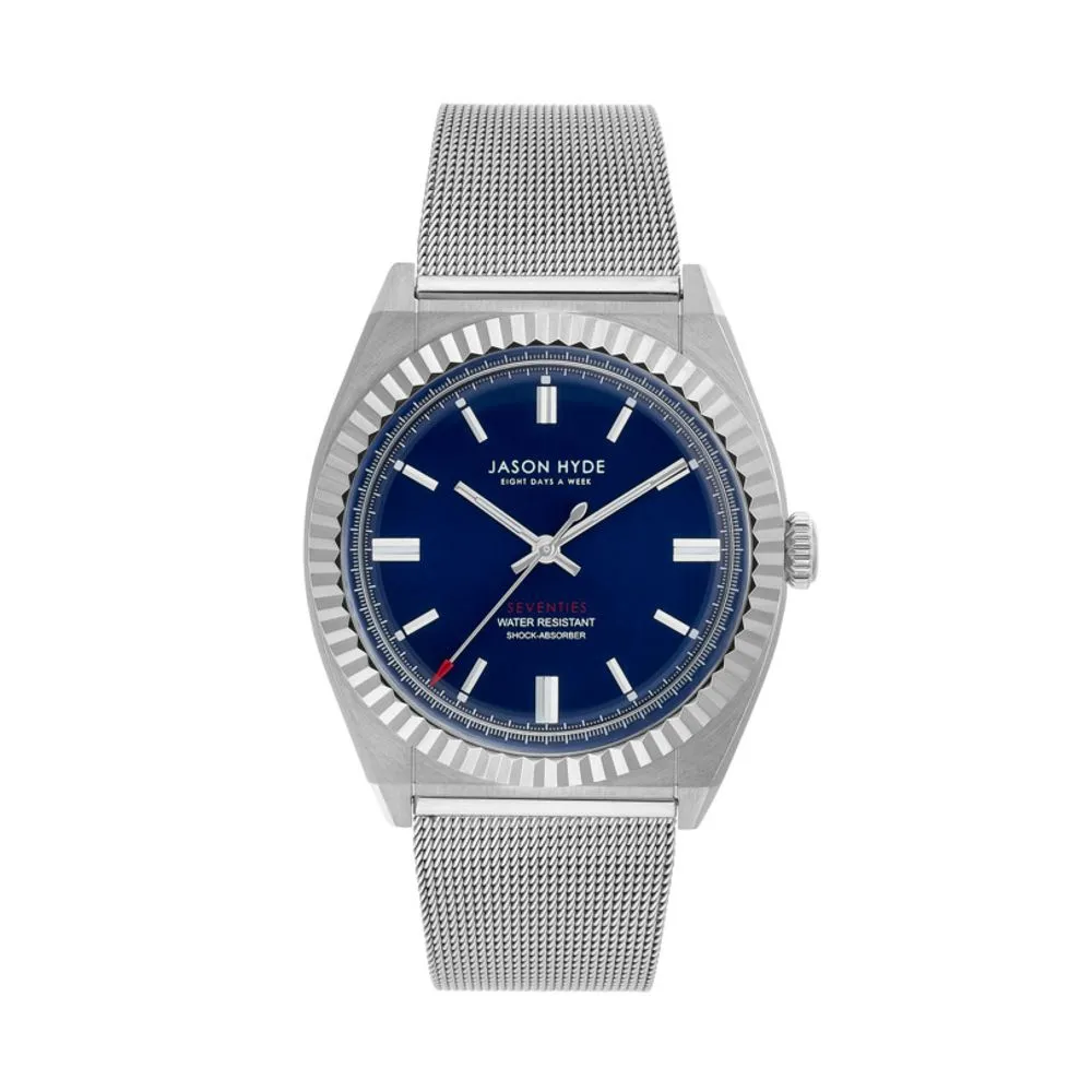 Jason Hyde Men's Gray Steel Watch