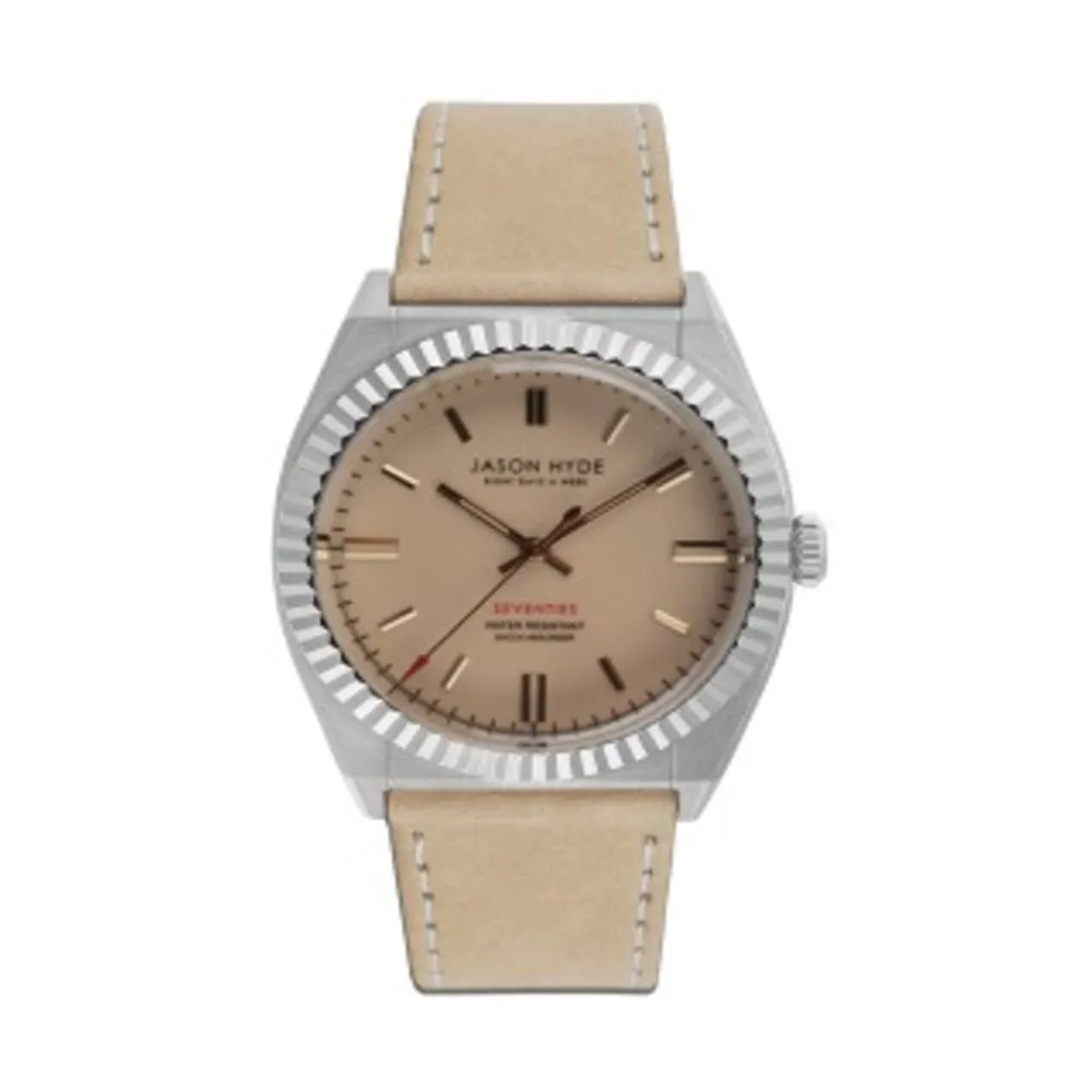 Jason Hyde Unisex Brown Textile Watch