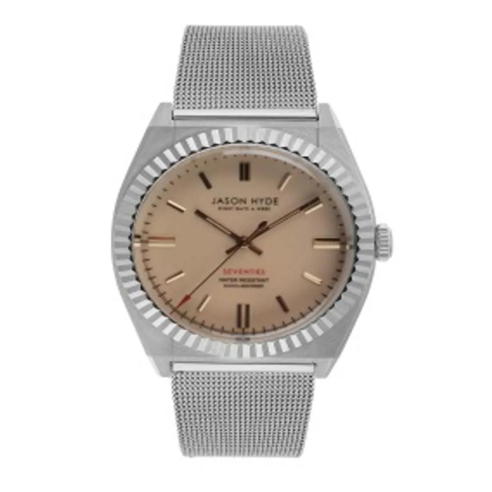 Jason Hyde Unisex Gray Steel Watch