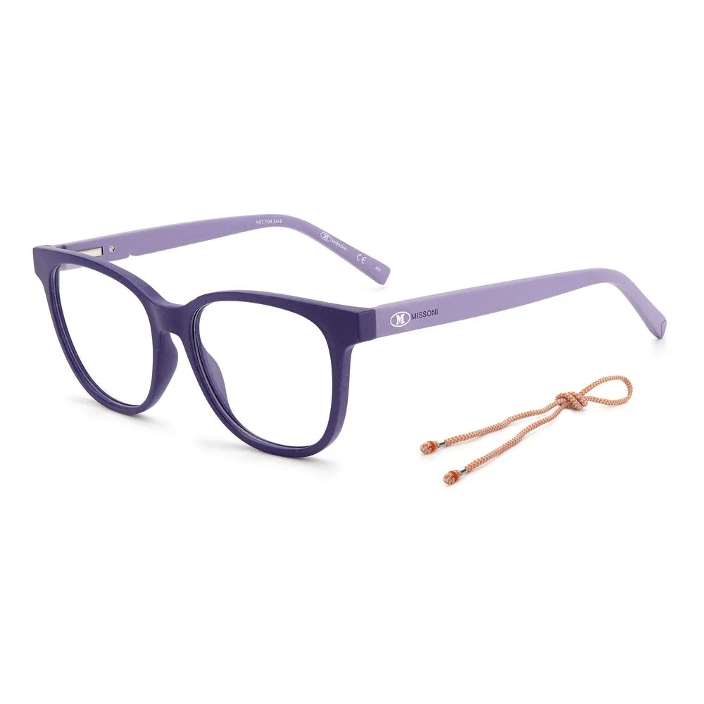 M Missoni Women's Purple Polypropylene Compositive Frames