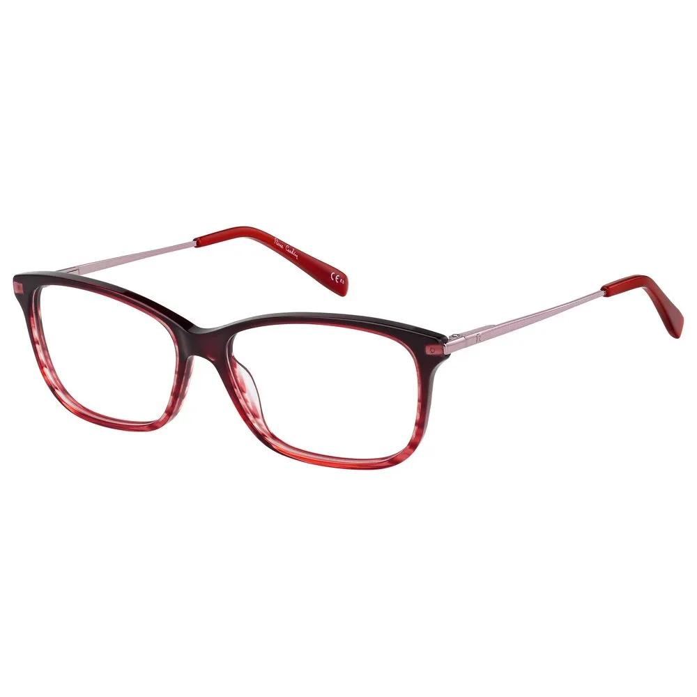 Pierre Cardin Women's Red Acetate Frames