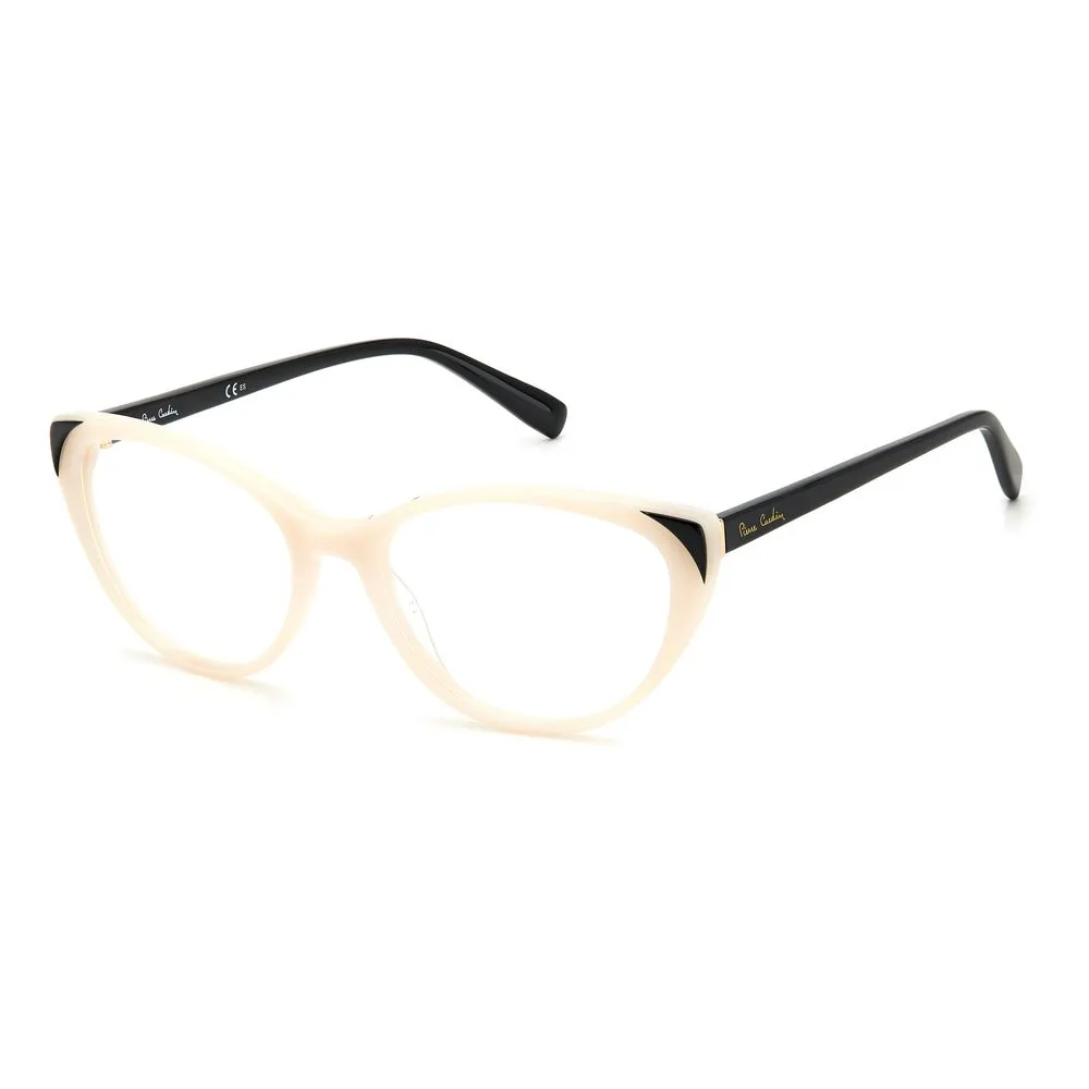 Pierre Cardin Women's Black And White Acetate Frames