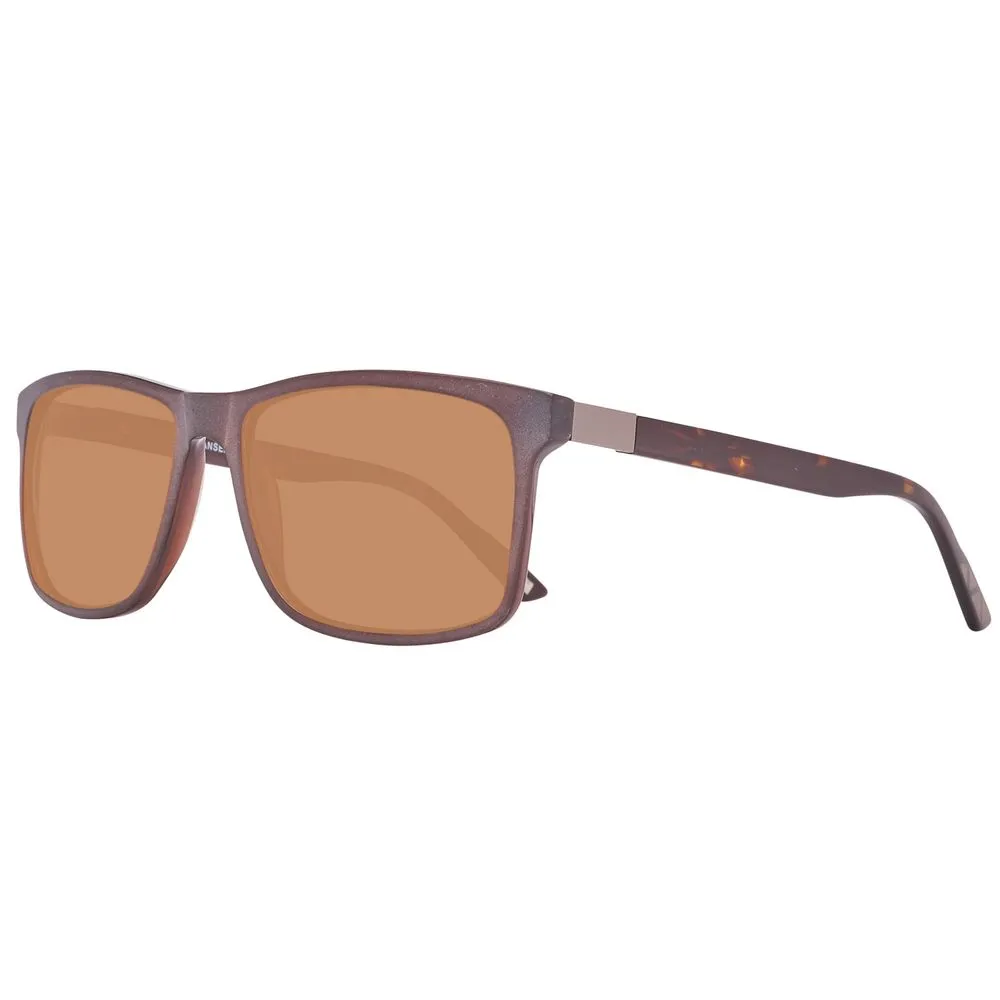 Helly Hansen Men's Brown Plastic Sunglasses