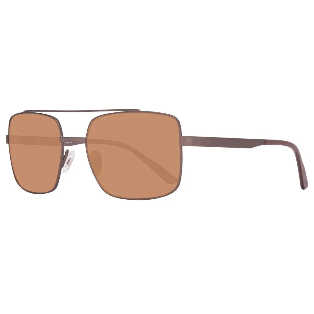 Helly Hansen Men's Brown Metal Sunglasses