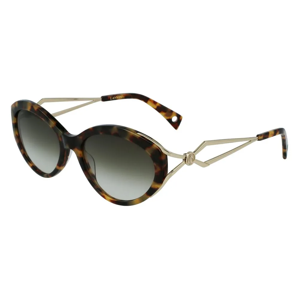 Lanvin Women's Brown Acetate Sunglasses