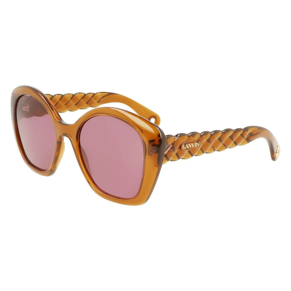 Lanvin Women's Brown Bio Injected Sunglasses