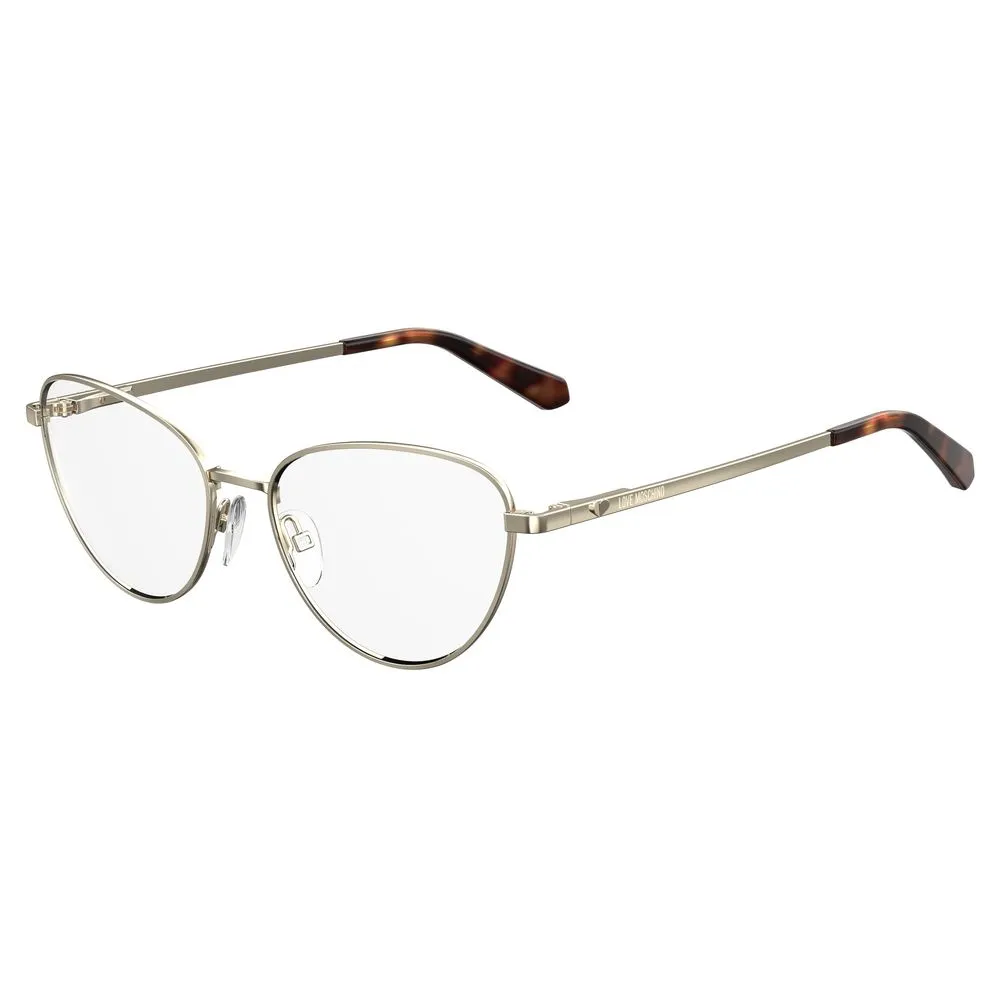 Love Moschino Women's Bronze Metal Frames