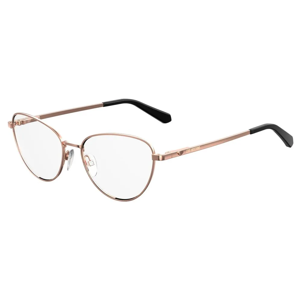 Love Moschino Women's Gold Metal Frames