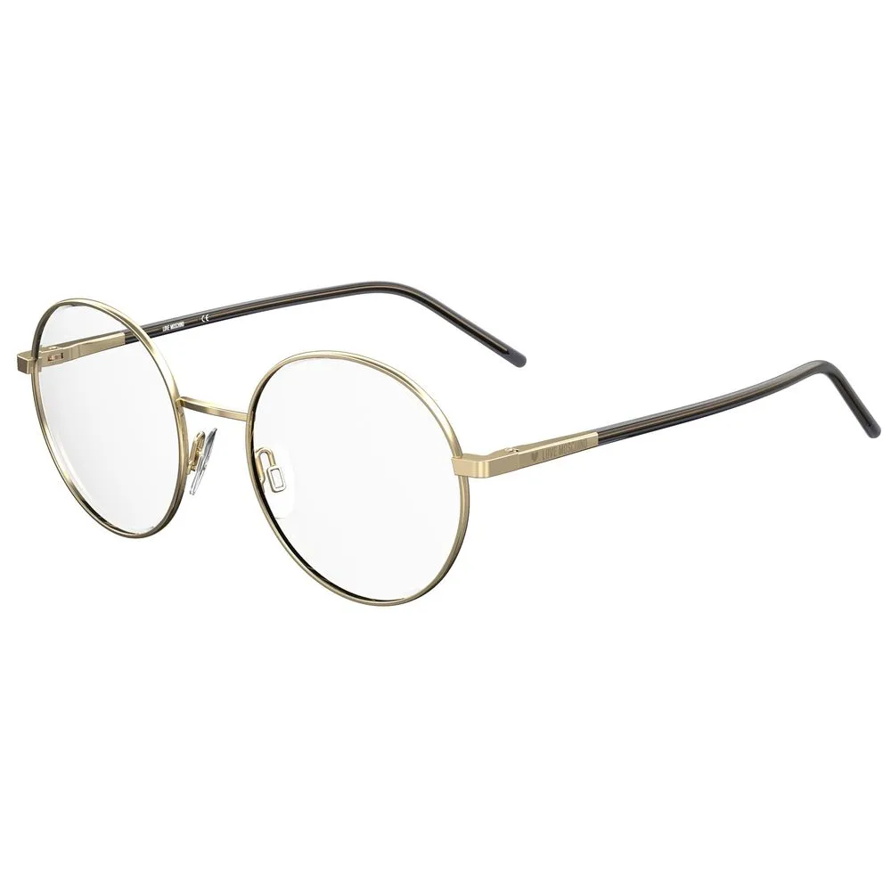 Love Moschino Women's Rose Gold Metal Frames