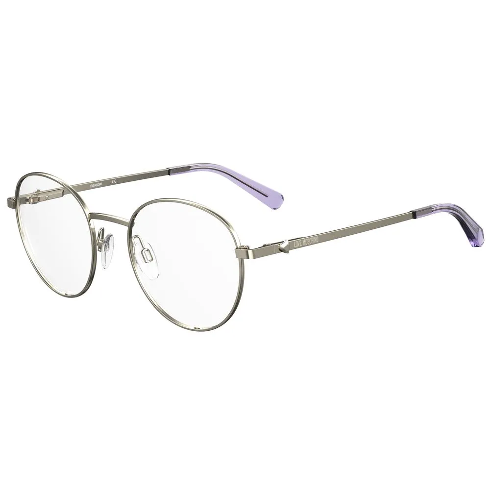 Love Moschino Women's Purple Metal Frames