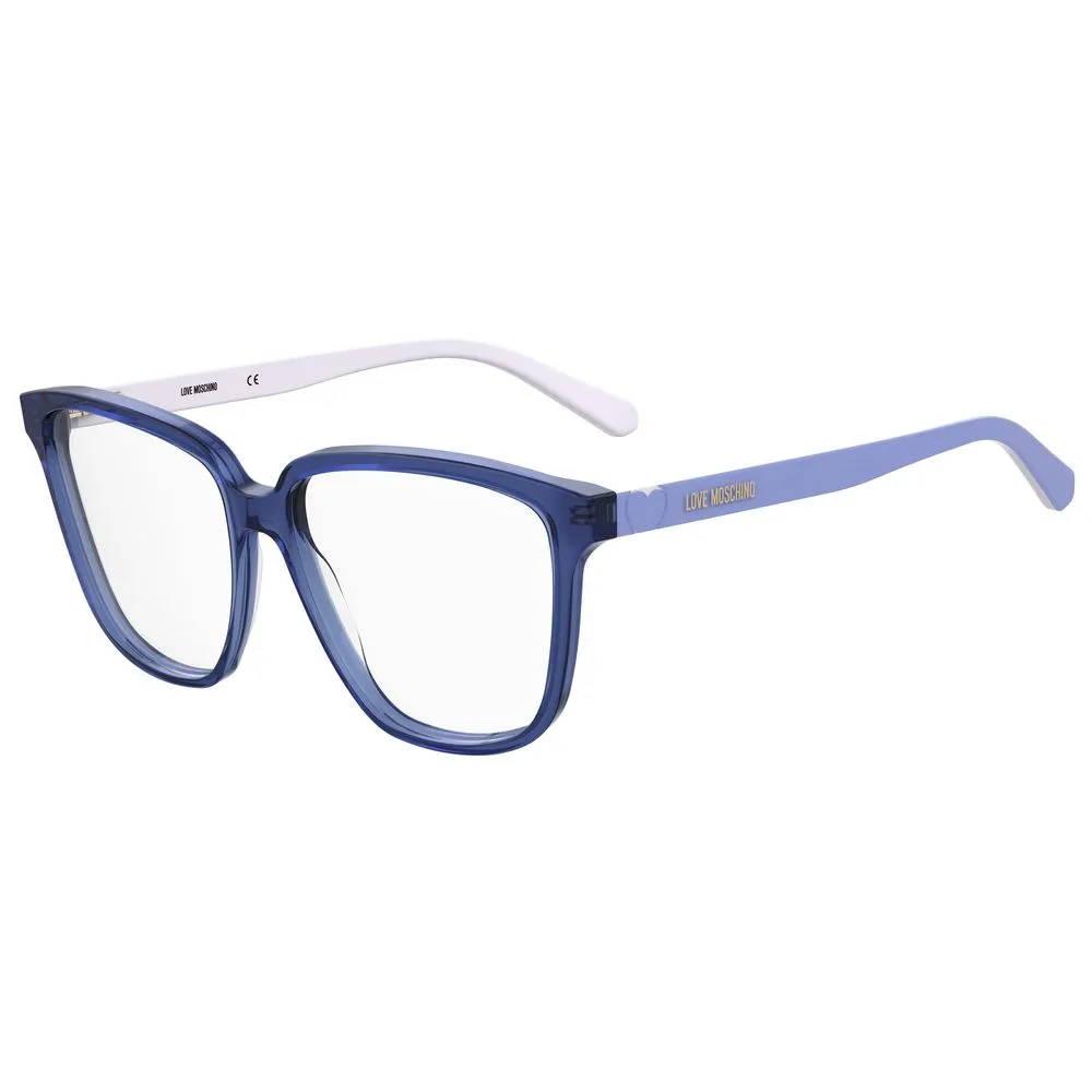 Love Moschino Women's Blue Acetate Frames