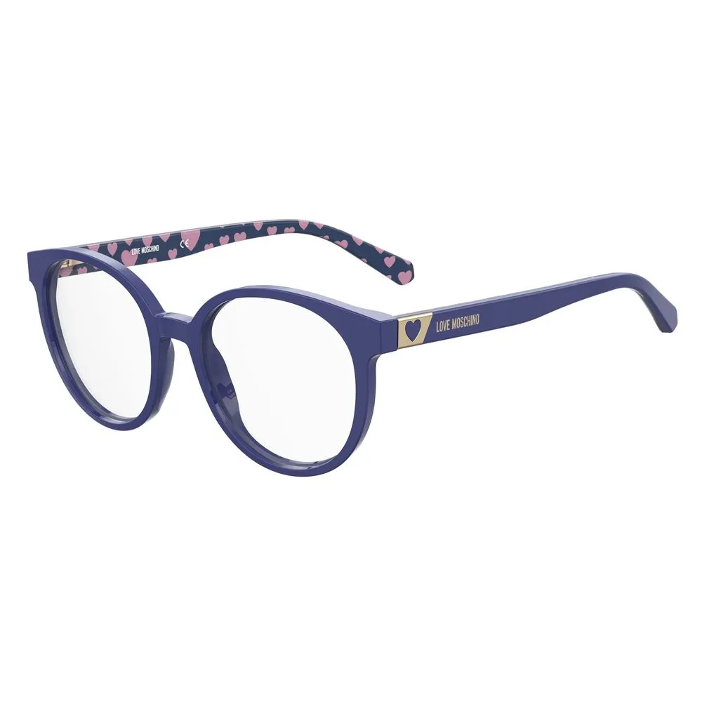 Love Moschino Women's Blue Acetate Frames