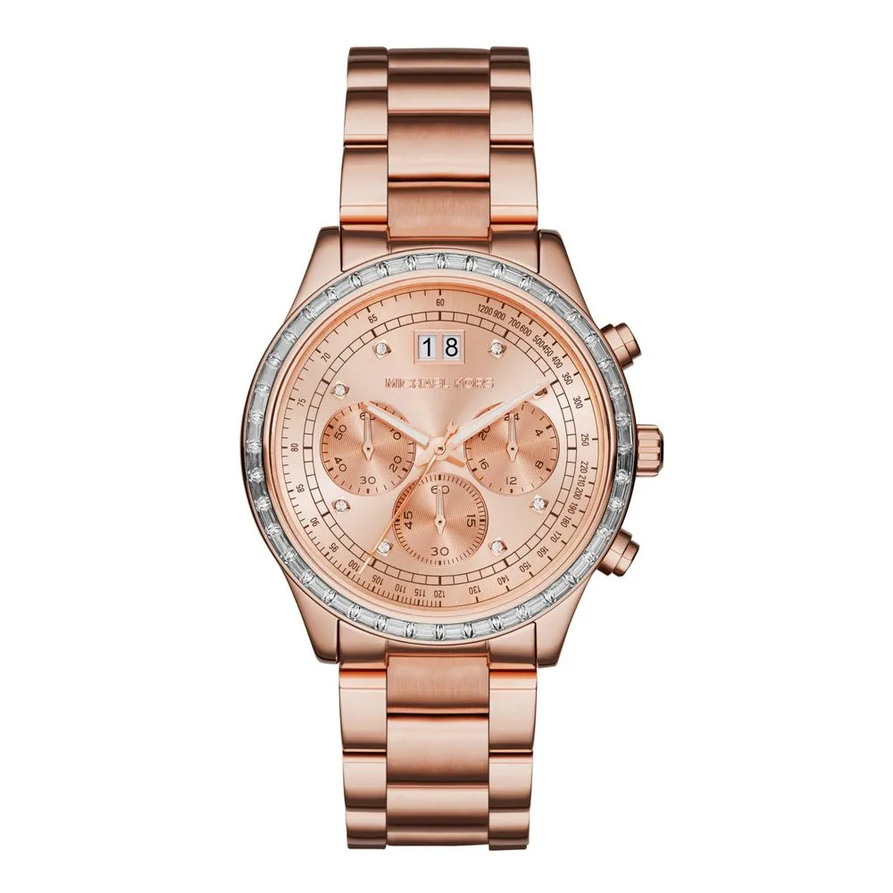 Michael Kors Women's Rose Gold Steel Watch
