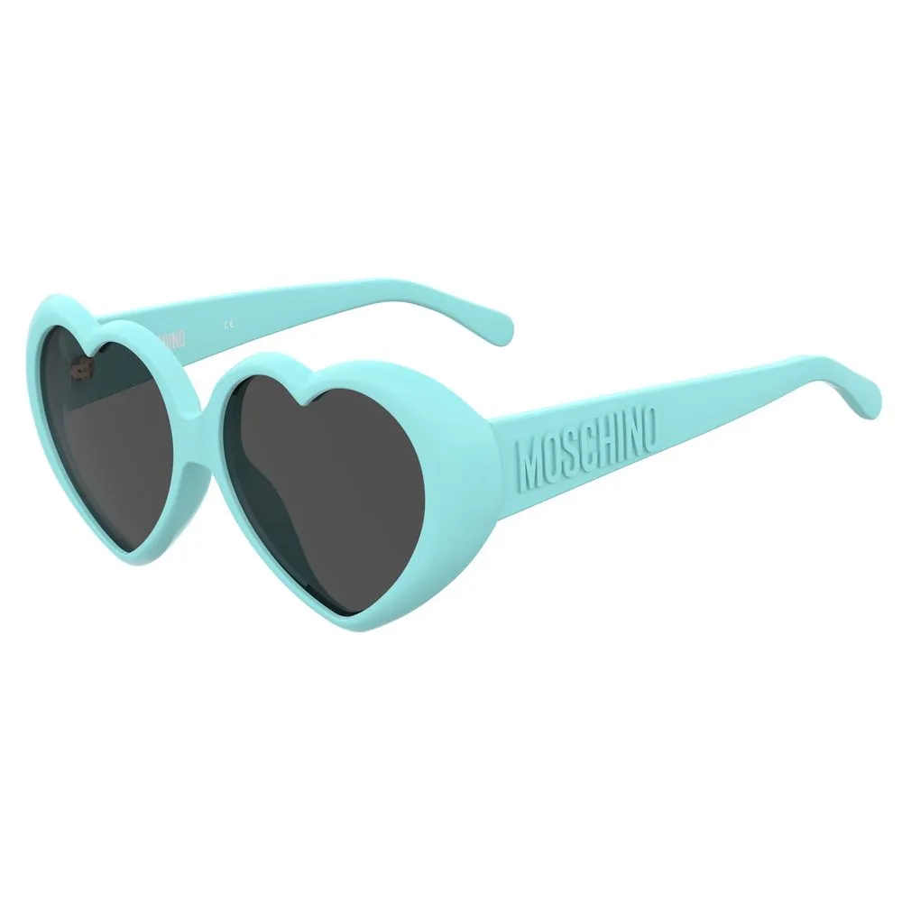 Moschino Women's Blue Injected Sunglasses