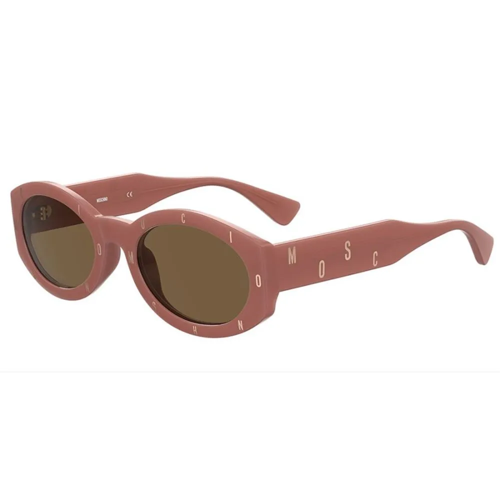Moschino Women's Brown Injected Sunglasses