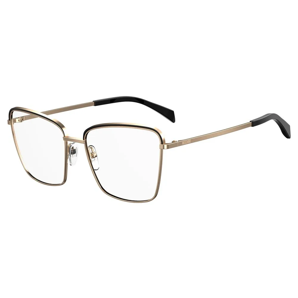 Moschino Women's Rose Gold Metal Frames