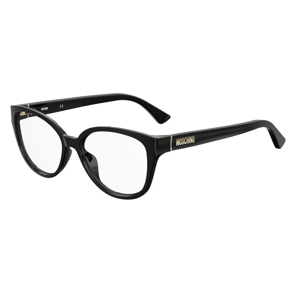 Moschino Women's Black Cellulose P Frames