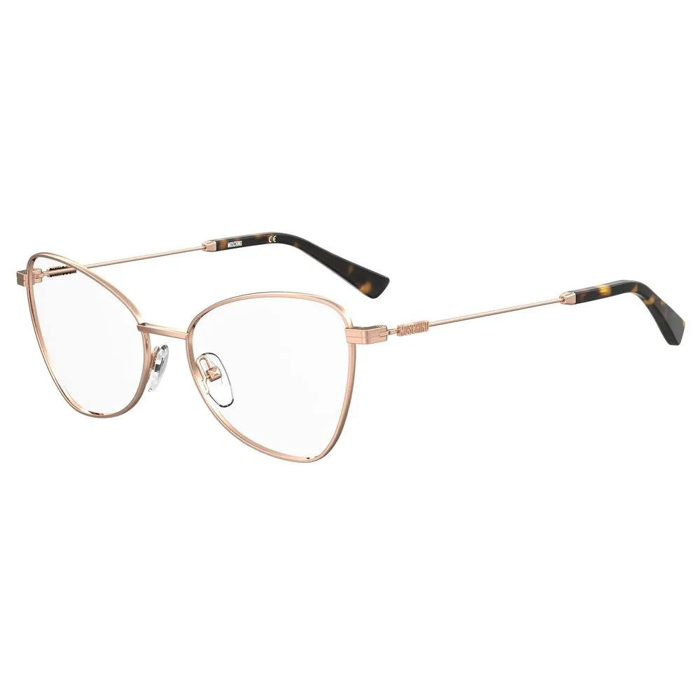 Moschino Women's Gold Metal Frames