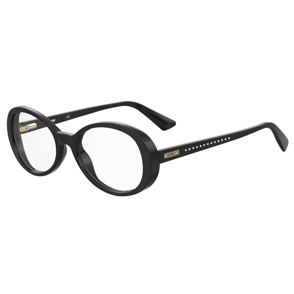 Moschino Women's Black Acetate Frames