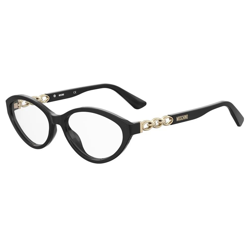 Moschino Women's Black Acetate Frames