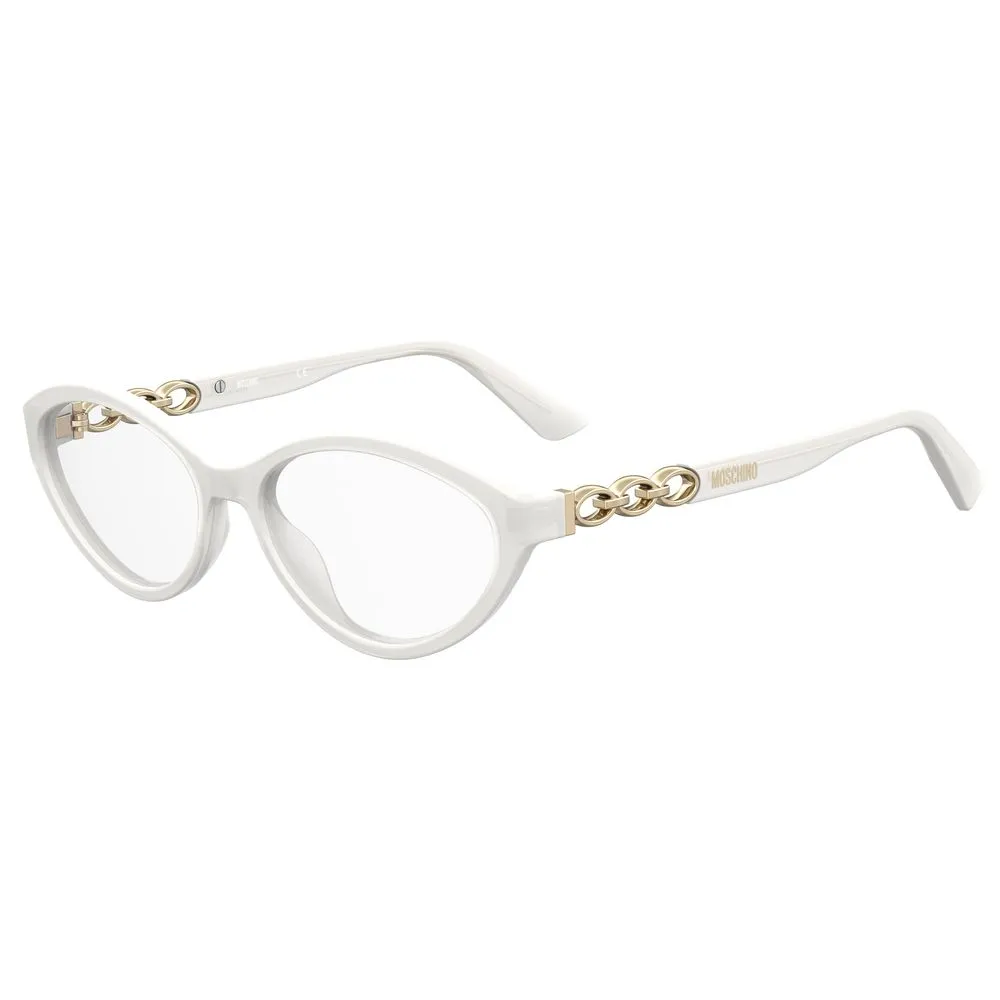 Moschino Women's White Acetate Frames