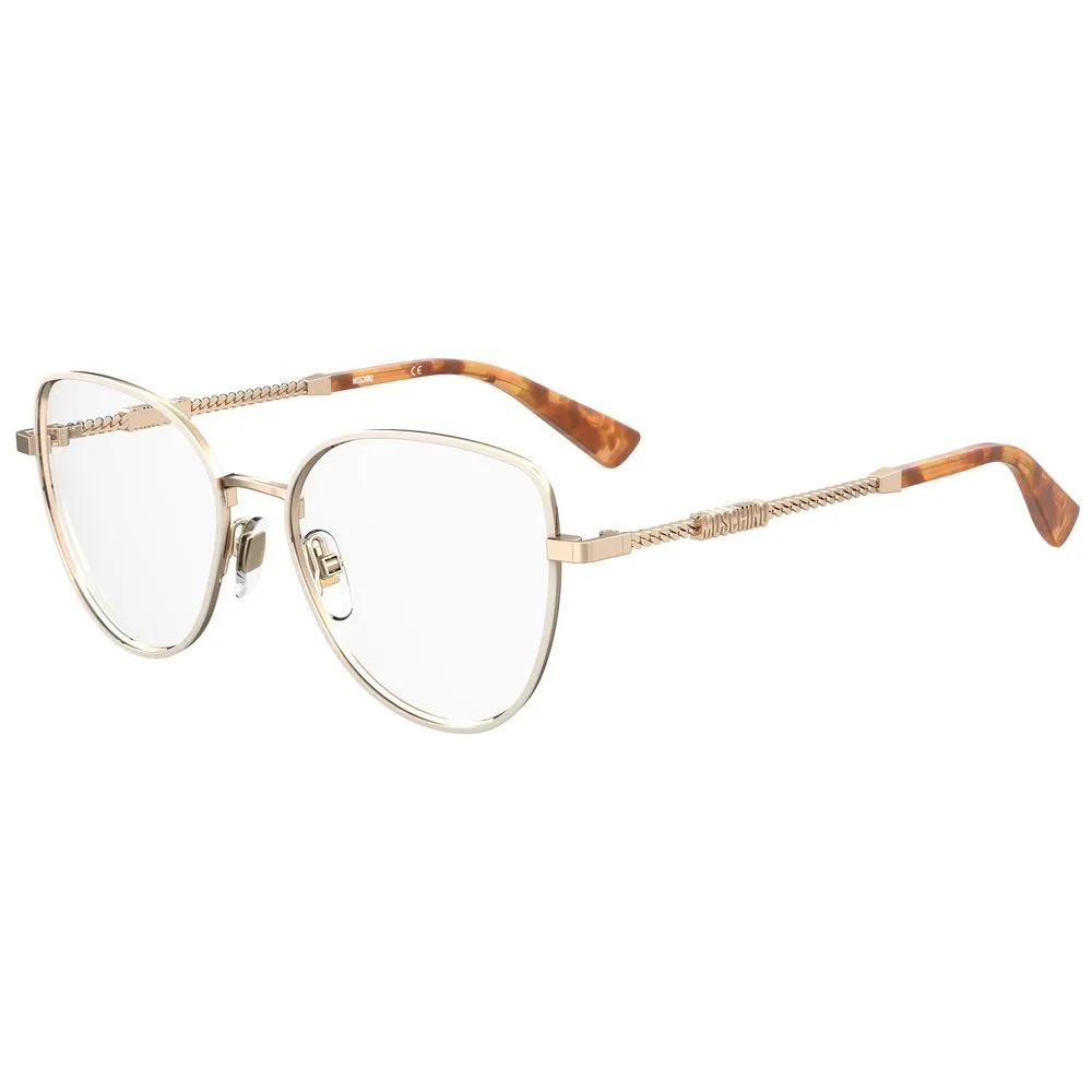 Moschino Women's Gold Stainless Steel Frames