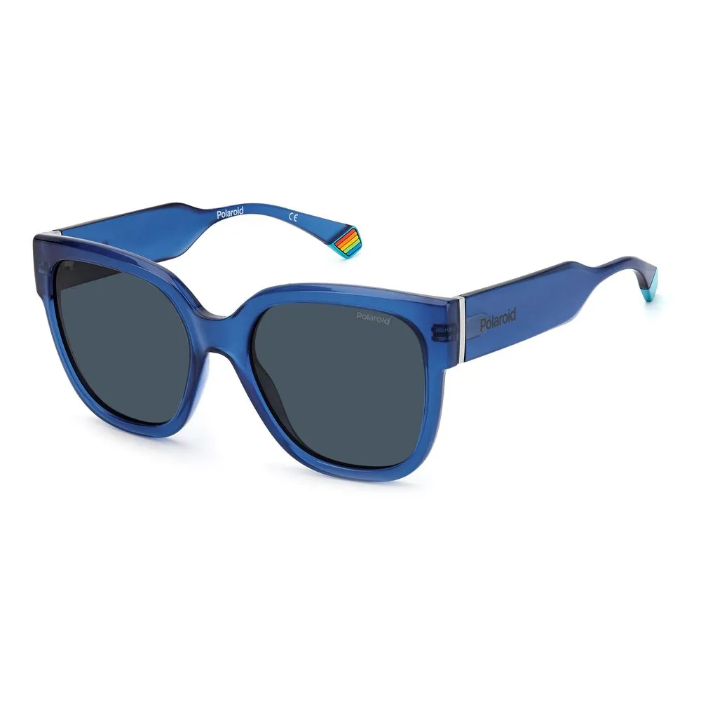 Polaroid Women's Blue Plastic Sunglasses