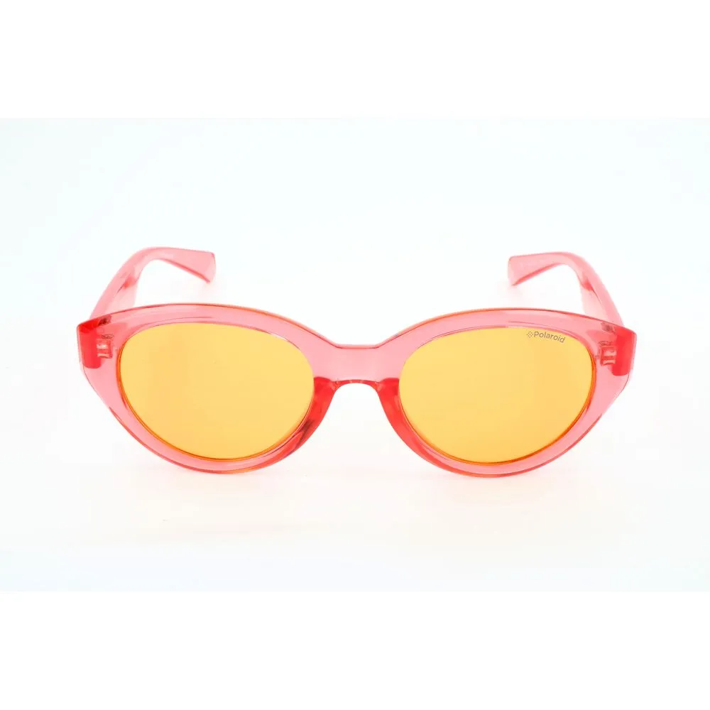 Polaroid Women's Pink Polycarbonate Sunglasses