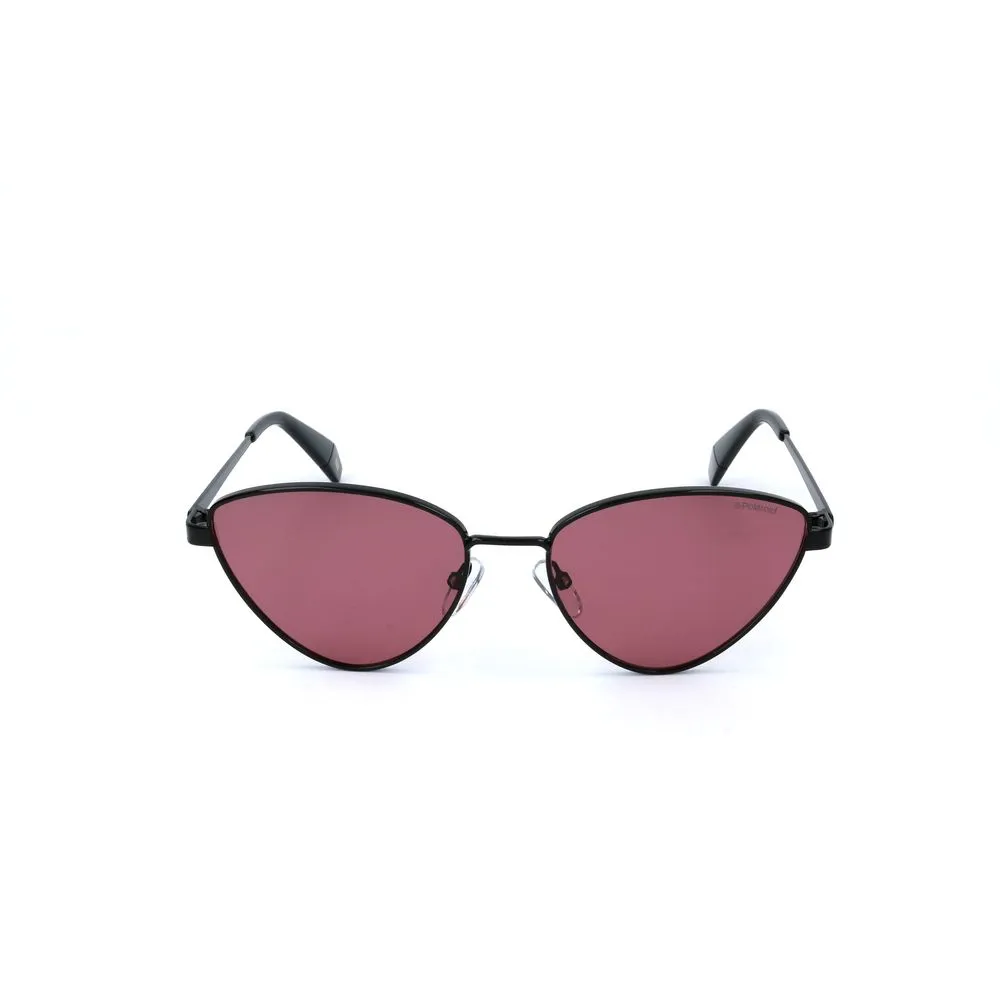 Polaroid Women's Black Metal Sunglasses