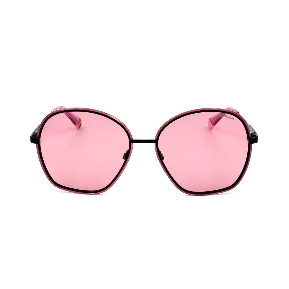 Polaroid Women's Pink Metal Sunglasses
