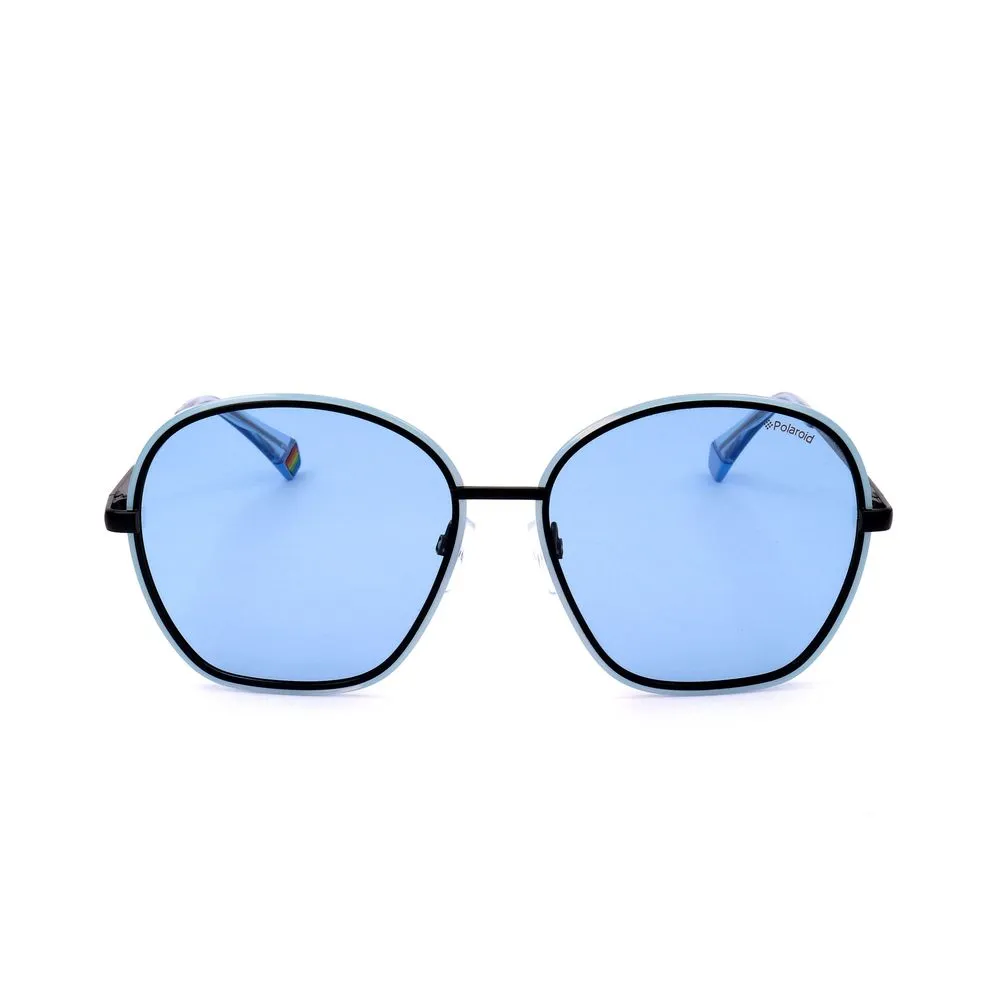 Polaroid Women's Blue Metal Sunglasses