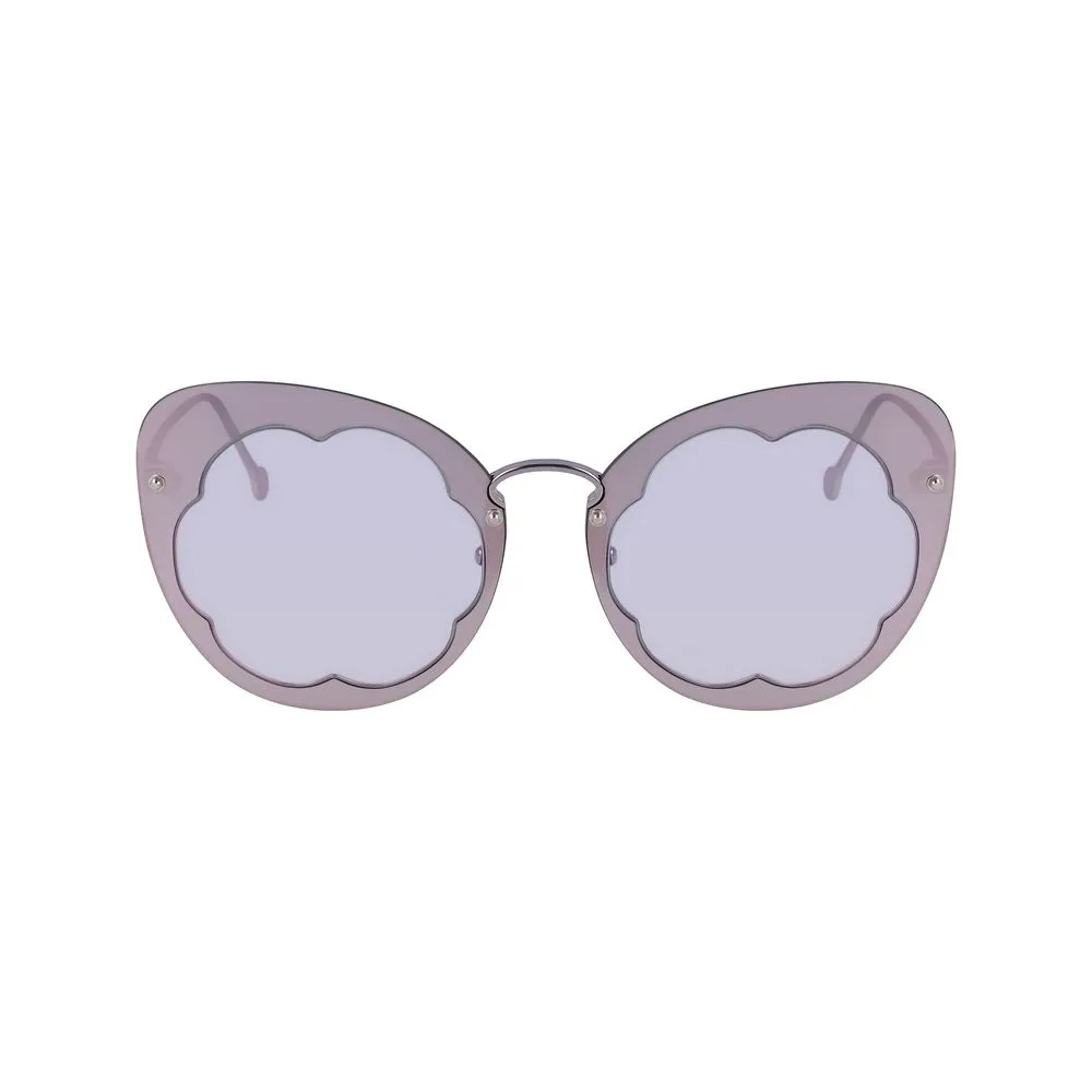 Salvatore Ferragamo Women's Purple Metal Sunglasses