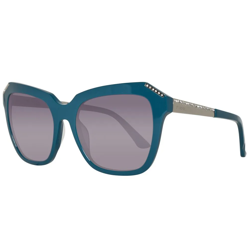 Swarovski Women's Blue Acetate Sunglasses