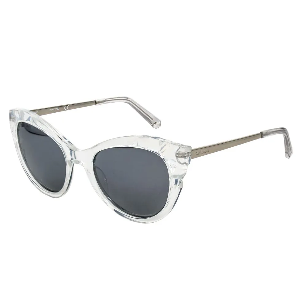 Swarovski Women's Transparent Injected Sunglasses