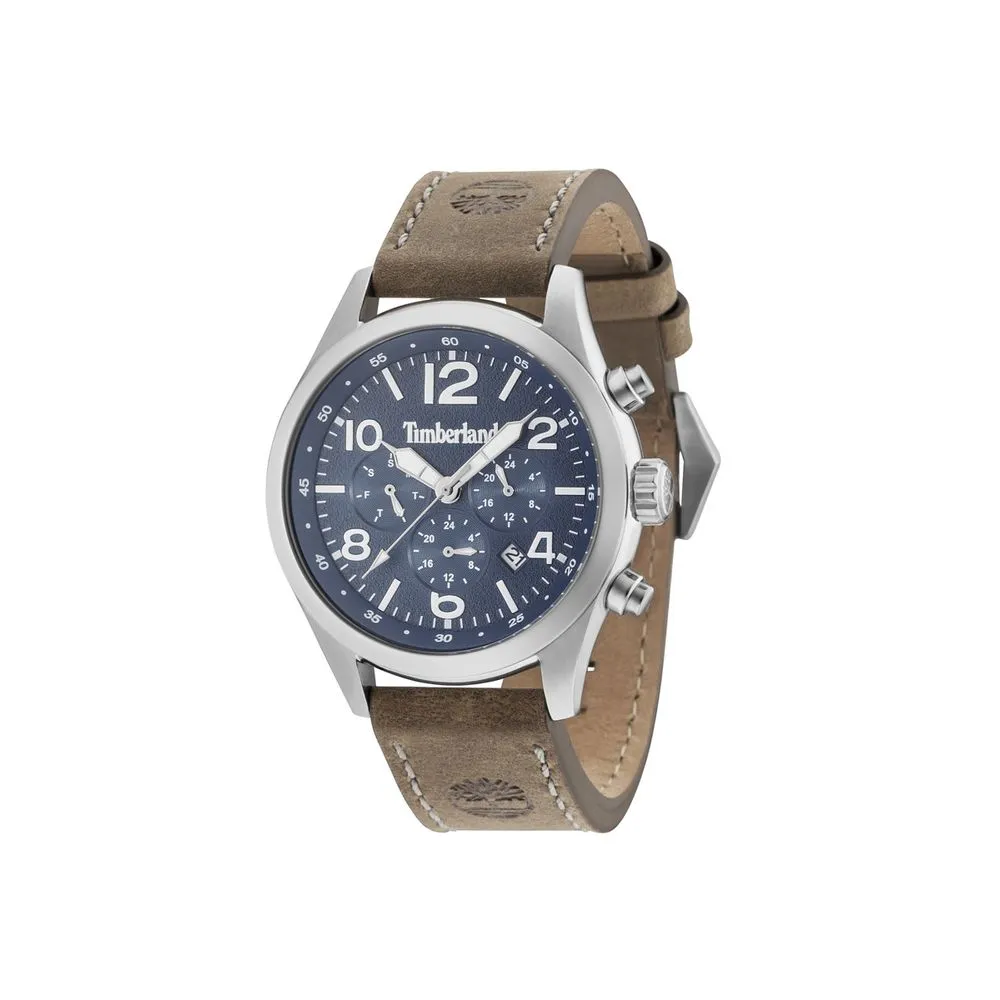 Timberland Men's Brown Leather Watch